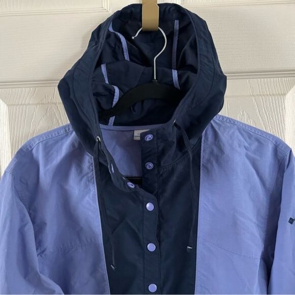 Columbia PFG Purple Pullover Windbreaker Sz Lg Outdoor Hiking - Picture 2 of 16
